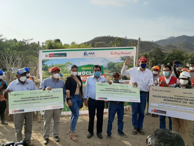 Agricultores de Piura recibieron créditos del Fondo Agroperú