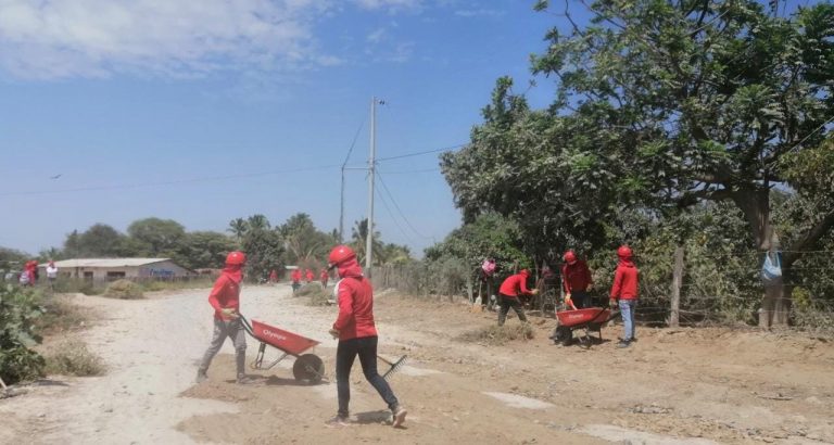 Trabajos de mantenimiento en Tambogrande beneficiarán el transporte de productores de mango