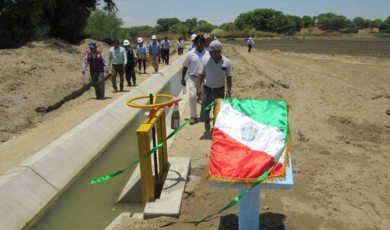 Inaugurarán 13 canales de regadío en Sullana