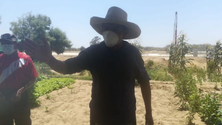 Agricultores del caserío Miraflores exigen agua para sus cultivos