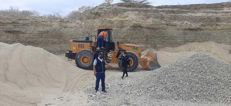 Fiscalía de Medio Ambiente interviene minería en Miguel Checa