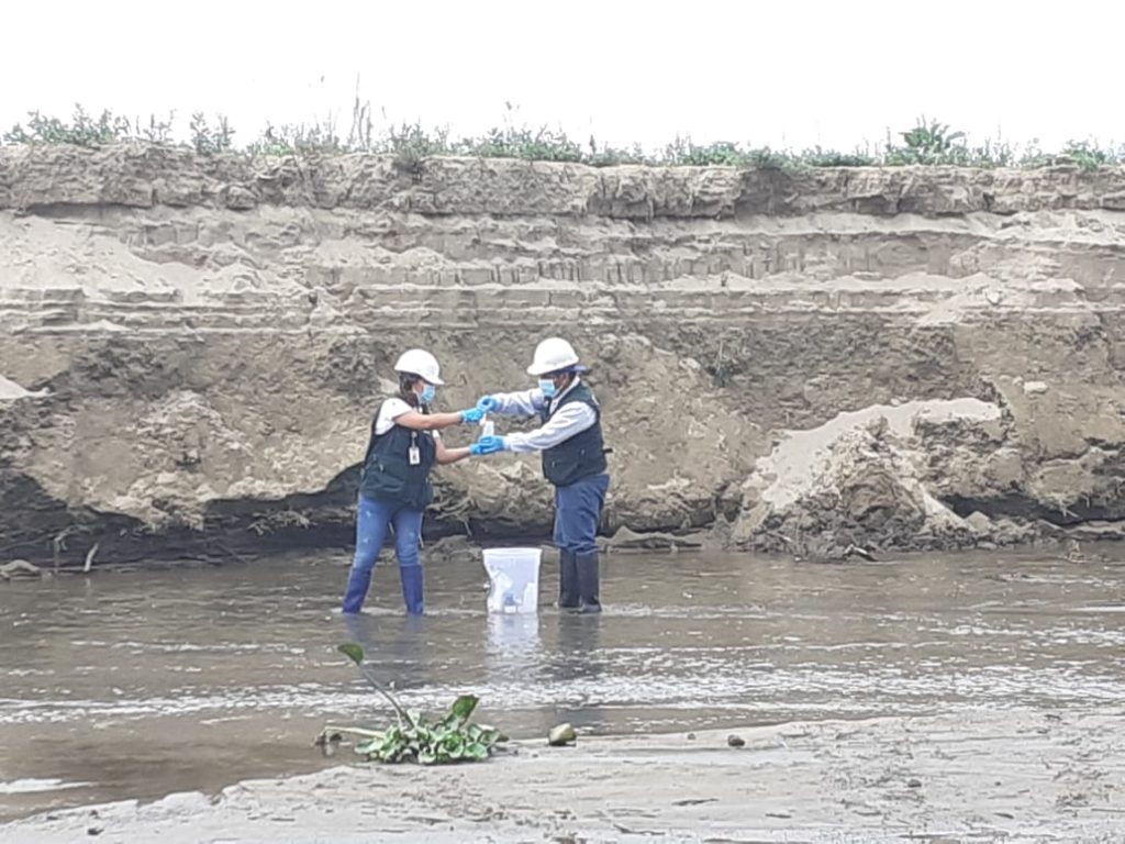 Monitoreo de calidad en las cuencas Chira y Piura.