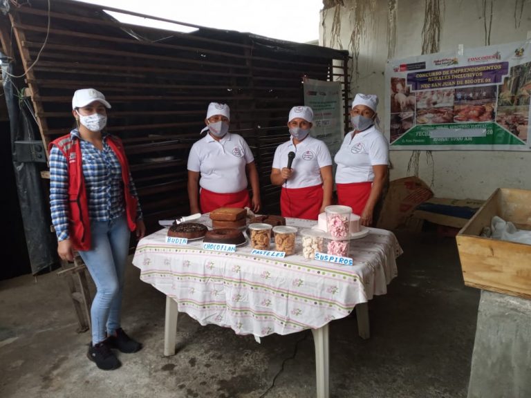 Familias ganan concurso para implementar sus negocios en Morropón