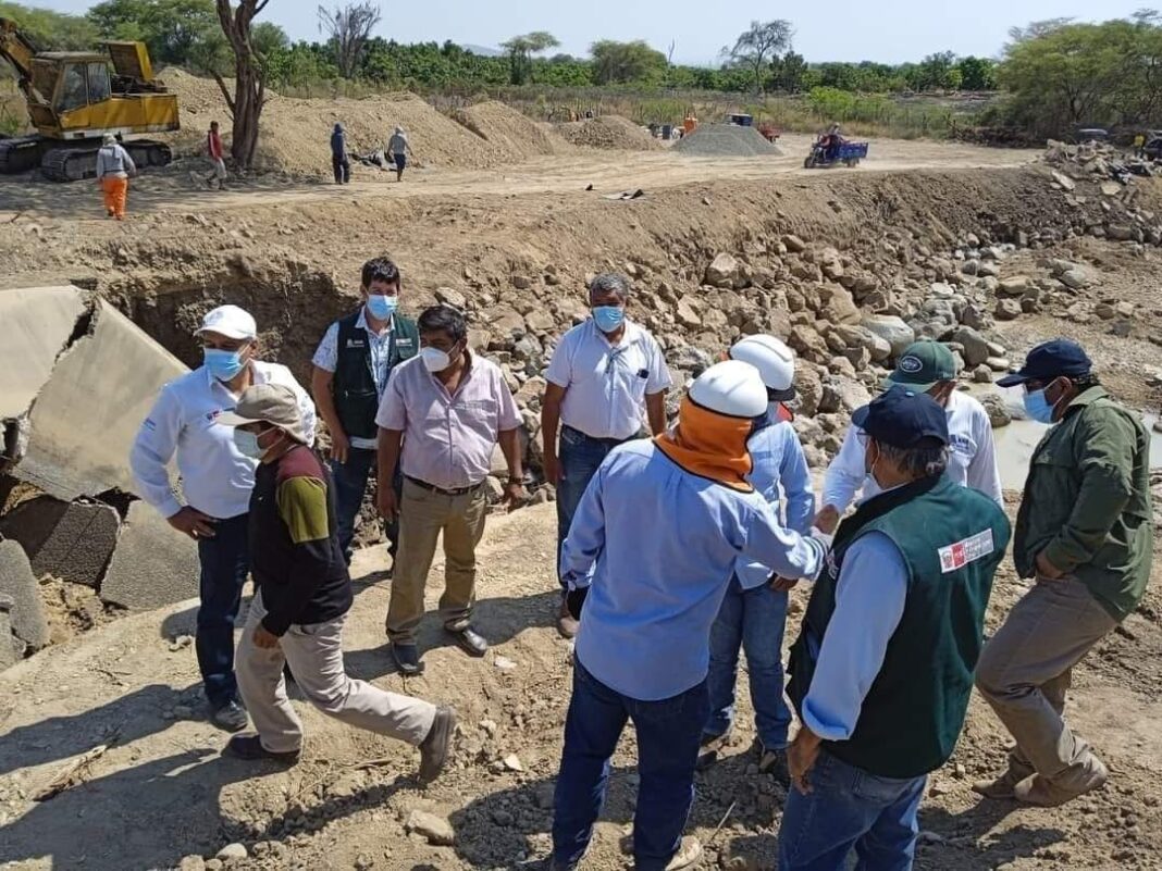 Más de S/ 11 millones se necesita para la reconstrucción del sistema de irrigación de San Lorenzo