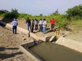Implementará 111 estructuras de medición de agua en bloques de riego en Piura