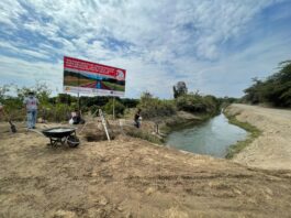Construcción de canal de riego generará 7 mil puestos de trabajo en Cruceta