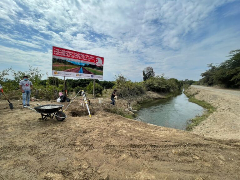 Construcción de canal de riego generará 7 mil puestos de trabajo en Cruceta