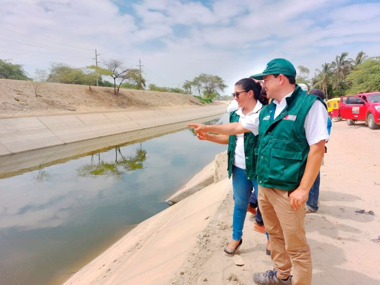 Piura: inauguran obras de infraestructura hídrica que beneficiarán a más de 7 mil personas