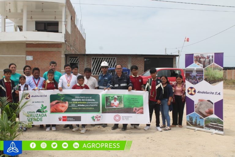 Andalucita se unió a la Gran Cruzada Verde Empresarial con 500 plantones de árboles