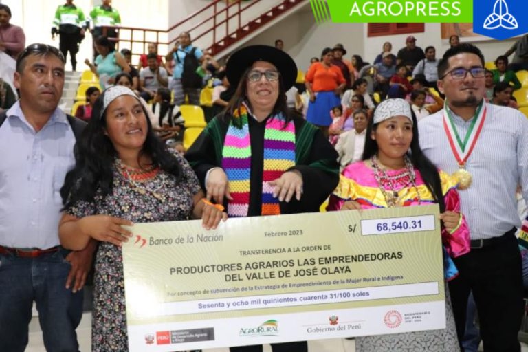 Midagri otorga ayuda económica a más de 240 Organizaciones Agrarias de Mujeres