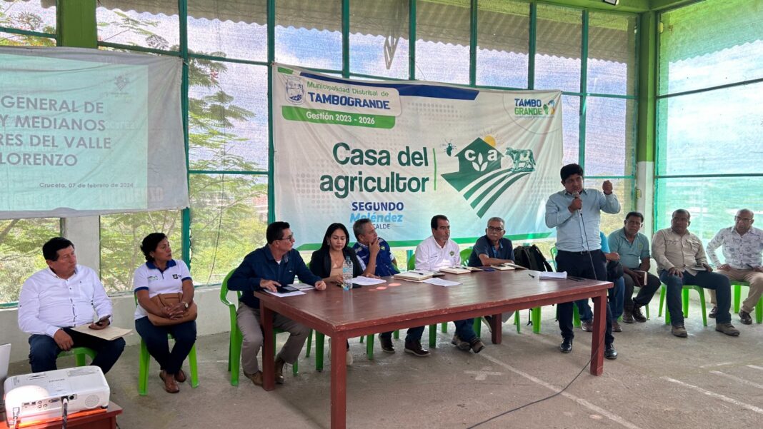 Gobierno Regional respalda pedido de agricultores para reactivar el agro piurano