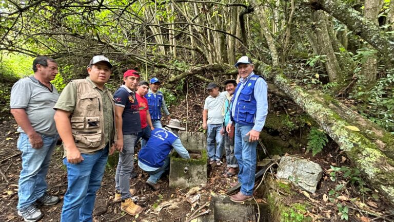 DRAP impulsa desarrollo agrícola en Pacaipampa a través de la construcción de reservorios