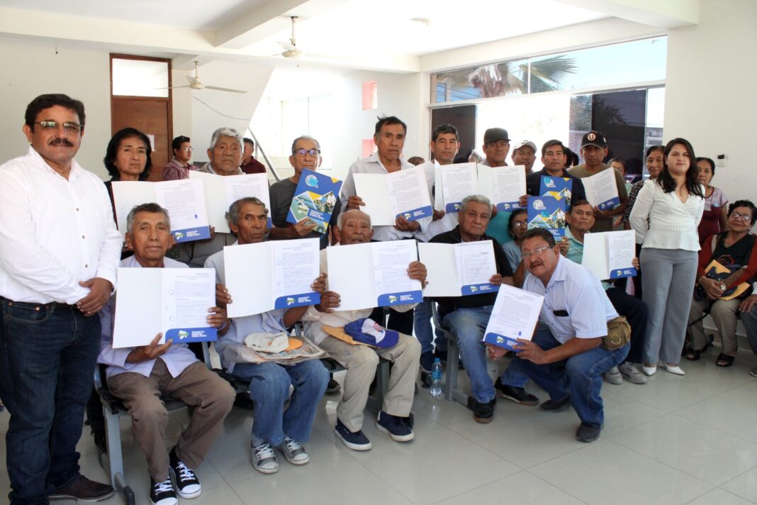 Agricultores de Jíbito, Querecotillo y el Bajo Piura se beneficiarán con formalización de terrenos