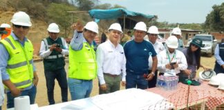 Midagri supervisa la rehabilitación de bocatoma La Peña Midagri supervisa la rehabilitación de bocatoma La Peña