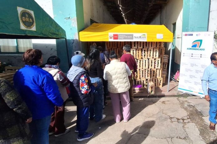 Agromercado: Mango lambayecano se agotó en 3 horas en Huancayo