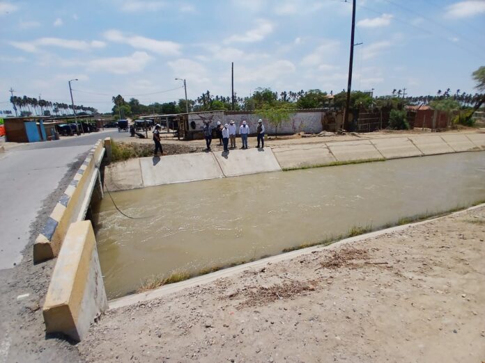 Piura: PECHP culmina mantenimiento del canal Biaggio Arbulú