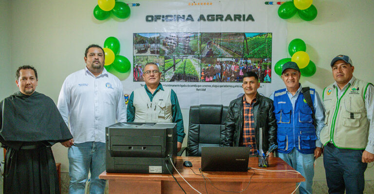 Reabren oficina agraria en Pacaipampa tras 16 años de inactividad