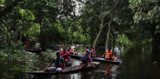 Loreto: niños lideran acciones ambientales para enfrentar la contaminación Loreto: Niños lideran acciones ambientales para enfrentar la contaminación