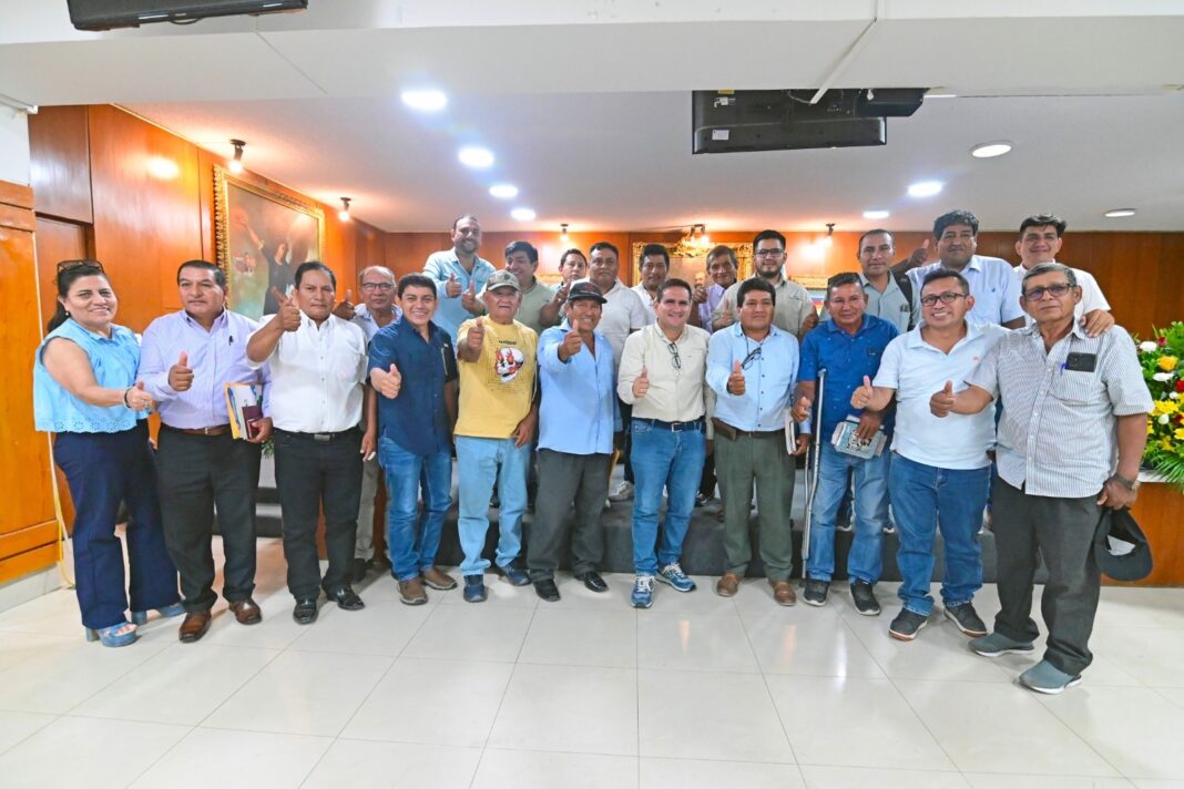Municipalidad de Piura impulsa proyectos agrícolas y viales en el valle de San Lorenzo
