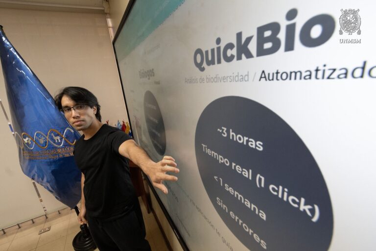 Biólogo peruano diseña software que reduce tiempos en análisis ambiental