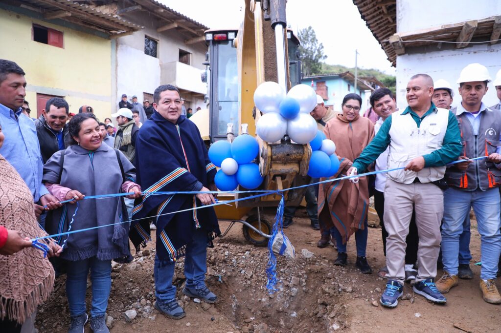El Gobierno Regional inicia construcción de un canal de riego y un reservorio en Pacaipampa