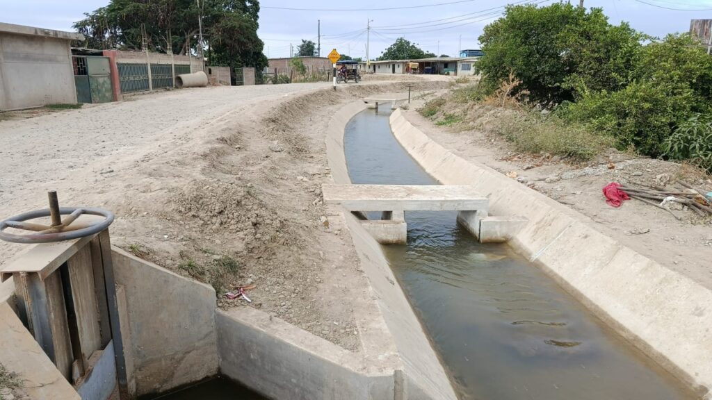 Canal T-28 en Tambogrande beneficiará a más de 4 mil habitantes del sector agrícola