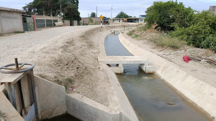 Canal T-28 en Tambogrande beneficiará a más de 4 mil habitantes del sector agrícola