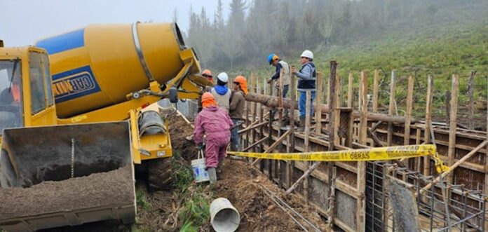 Avanza construcción de la represa Cascapampa en Sondorillo para beneficiar a más de 2 mil familias agricultoras Avanza construcción de la represa Cascapampa en Sondorillo para beneficiar a más de 2 mil familias agricultoras