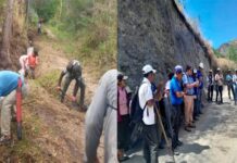 Mantenimiento de canales de riego en Huarmaca fortalece productividad agrícola