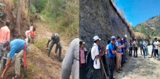 Mantenimiento de canales de riego en Huarmaca fortalece productividad agrícola