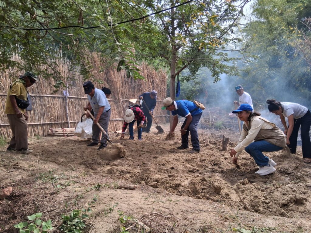 Piura: ejecutan intervención técnica para mejorar áreas agrícolas en Monte Verde
