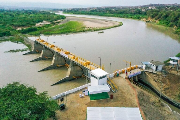 Rehabilitan canal de riego en Tumbes para asegurar el uso eficiente del agua