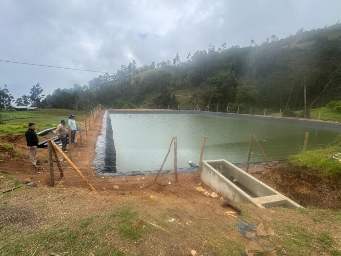 Reservorio El Lanche fortalece el riego agrícola en Huancabamba