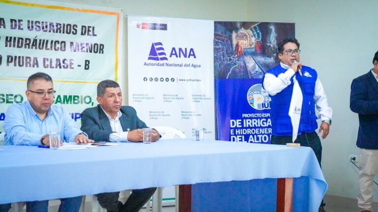 Reserva hídrica del río Huancabamba es recuperada para el proyecto de irrigación Alto Piura