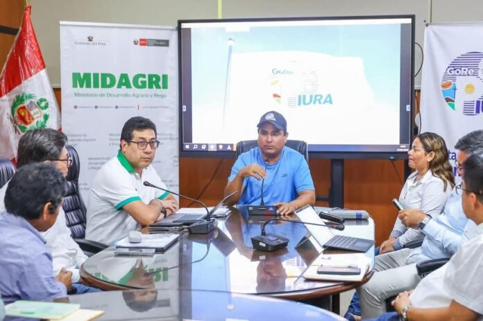 Piura: autoridades coordinan acciones ante lluvias para proteger cultivos y poblaciones