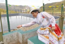 Proyecto «Recarga Hídrica» beneficiará a más de 12 mil familias campesinas Proyecto "Recarga Hídrica" beneficiará a más de 12 mil familias campesinas