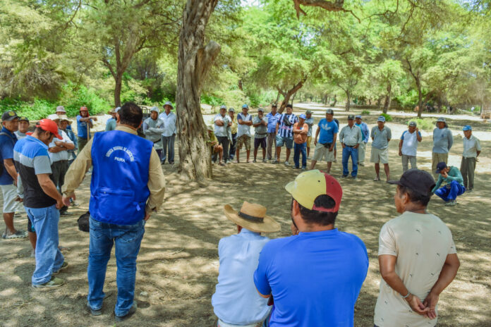 Productores de Vichayal recibirán mantenimiento de sistema de riego y asistencia técnica