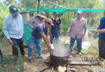 Piura: agricultores de Paimas elaboran caldo sulfocálcico para control de plagas agrícolas Piura: agricultores de Paimas elaboran caldo sulfocálcico para control de plagas agrícolas
