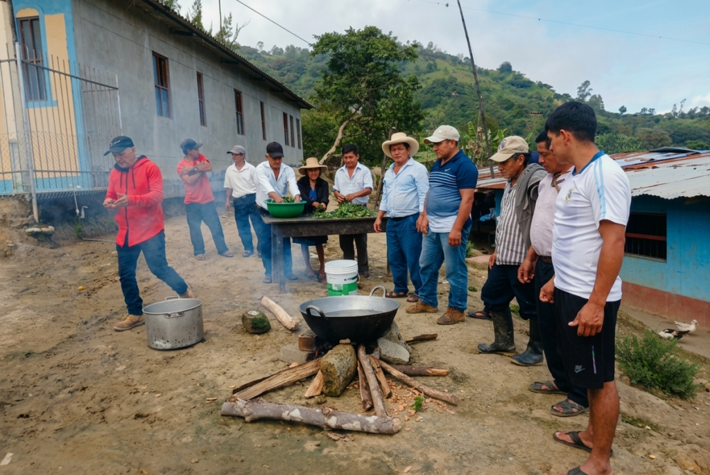 Familias ganaderas de Frías elaboran remedio natural con plantas medicinales para mejorar la sanidad animal