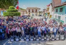 Junín: Más de 300 familias de Huamalí reciben fertilizante para mejorar sus cosechas Junín: Más de 300 familias de Huamalí reciben fertilizante para mejorar sus cosechas
