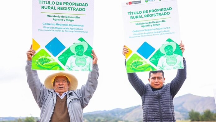MIDAGRI proyecta entregar 40 mil títulos rurales al 2026 MIDAGRI proyecta entregar 40 mil títulos rurales al 2026