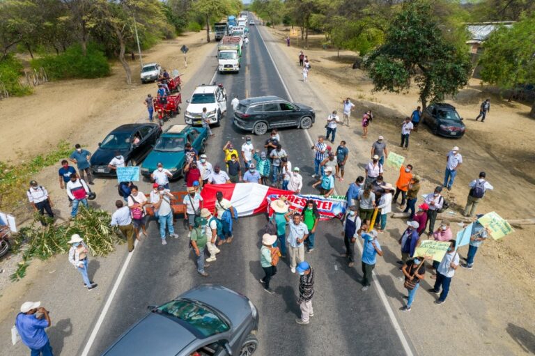 Piura: Agricultores anuncian que ambulancias y personal de salud tendrán paso libre en paro agrario
