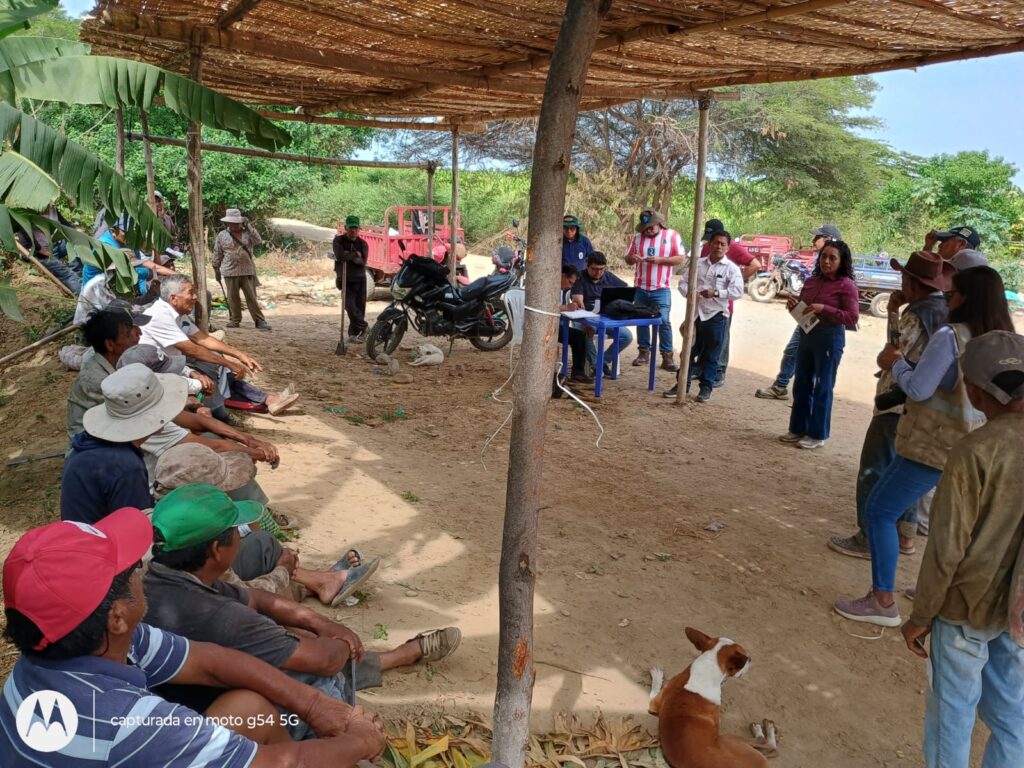 Más de mil productores reciben atención sobre el Seguro Agrícola Catastrófico en Sullana, Paita y Talara