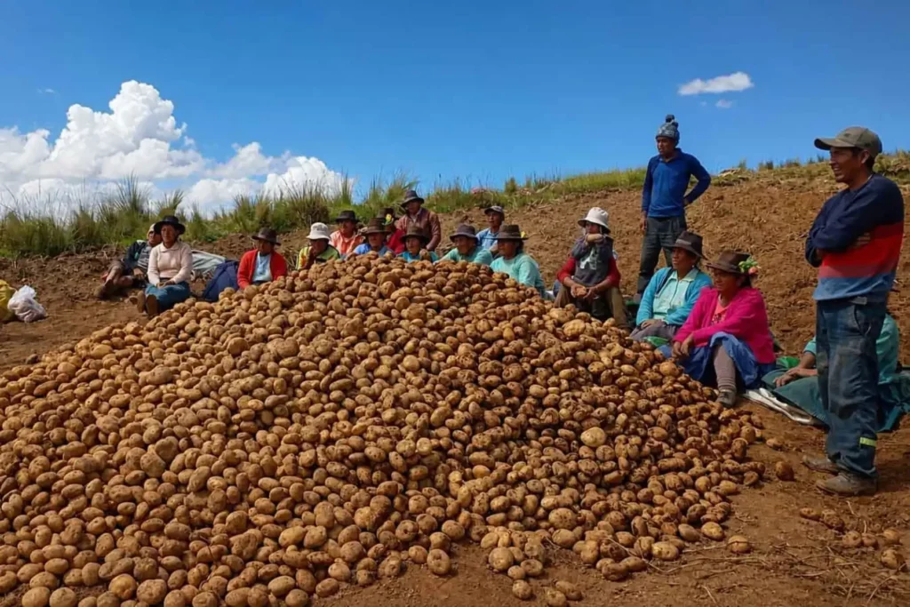 Producción de papa en Huancavelica creció hasta 135 % con proyecto de agricultura familiar