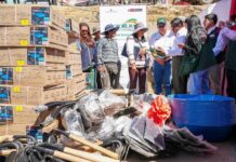 MIDAGRI entrega herramientas agrícolas a productores afectados por el sismo en Junín MIDAGRI entrega herramientas agrícolas a productores afectados por el sismo en Junín