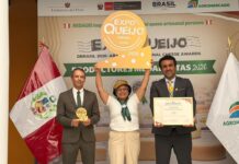 Queso peruano de cabra Chillón gana medalla de oro en la Expo Queijo Brasil 2026 Queso peruano de cabra Chillón gana medalla de oro en la Expo Queijo Brasil 2026