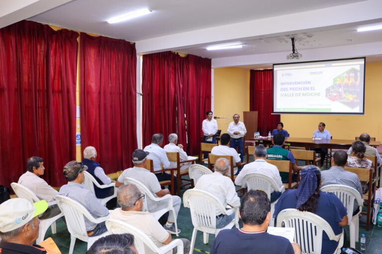La Libertad: instituciones coordinan acciones para atender necesidades de productores agrarios